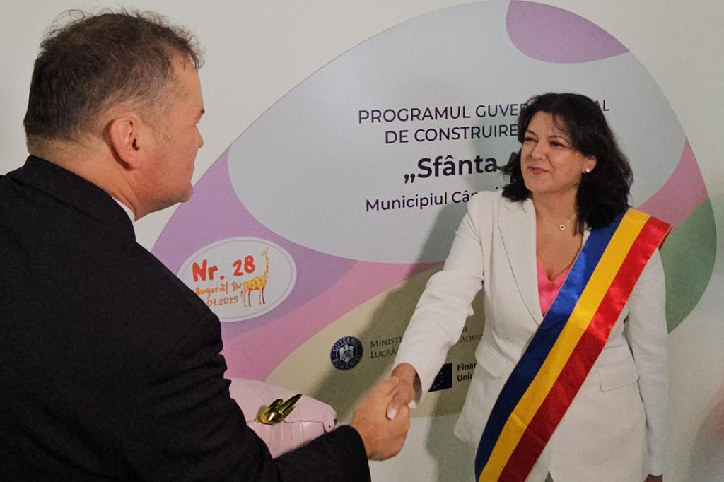 Ministrul Cseke Attila a vizitat noua creșă din cartierul Voila