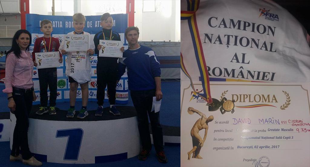 Două noi titluri de campion naţional pentru copiii de la CSS Constantin Istrati Câmpina