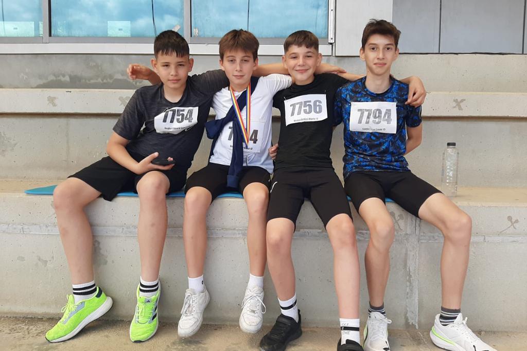 Rezultate promițătoare pentru atleții câmpineni la Naționalele sub 13 și sub 14 ani