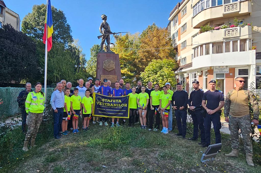 Ștafeta Veteranilor Invictus a traversat marți, 6 octombrie, Câmpina