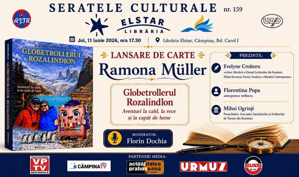 Seratele Culturale Elstar. O întâlnire cu literatura de călătorie și aventură