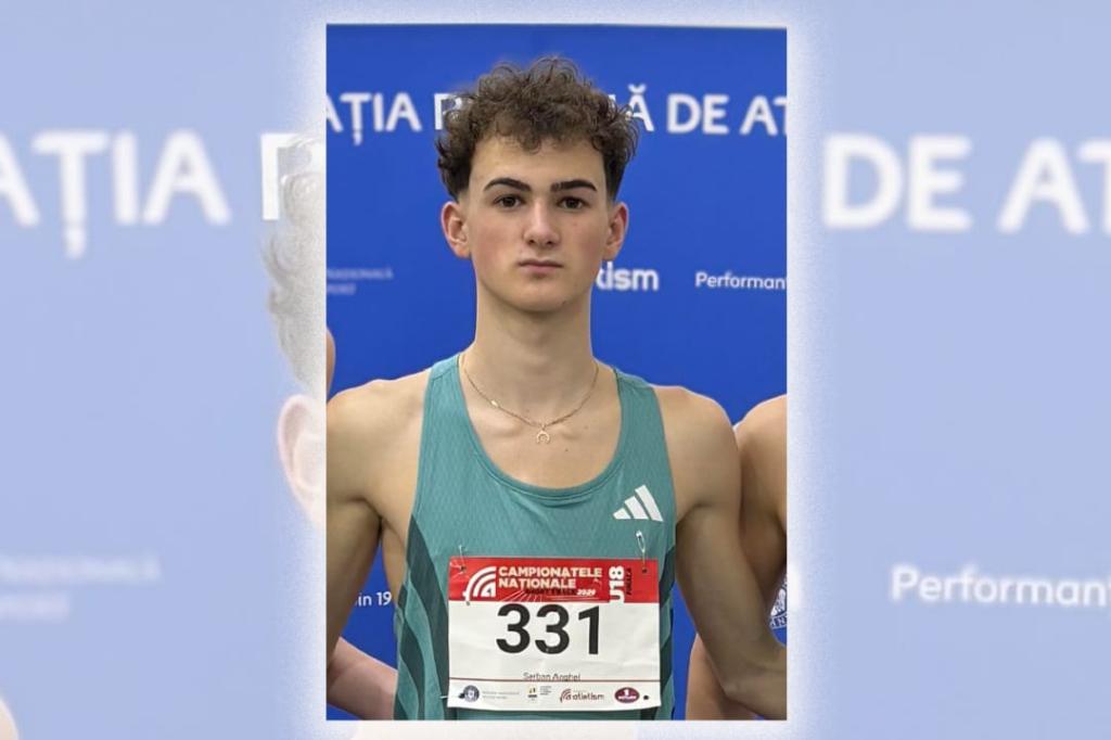 Atletul câmpinean Șerban Anghel, locul 4 la săritura în înălțime la Naționalele sub 20 ani