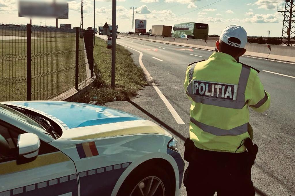 Peste 100 sancțiuni într-o acțiune de patru ore a Poliției pe DN1