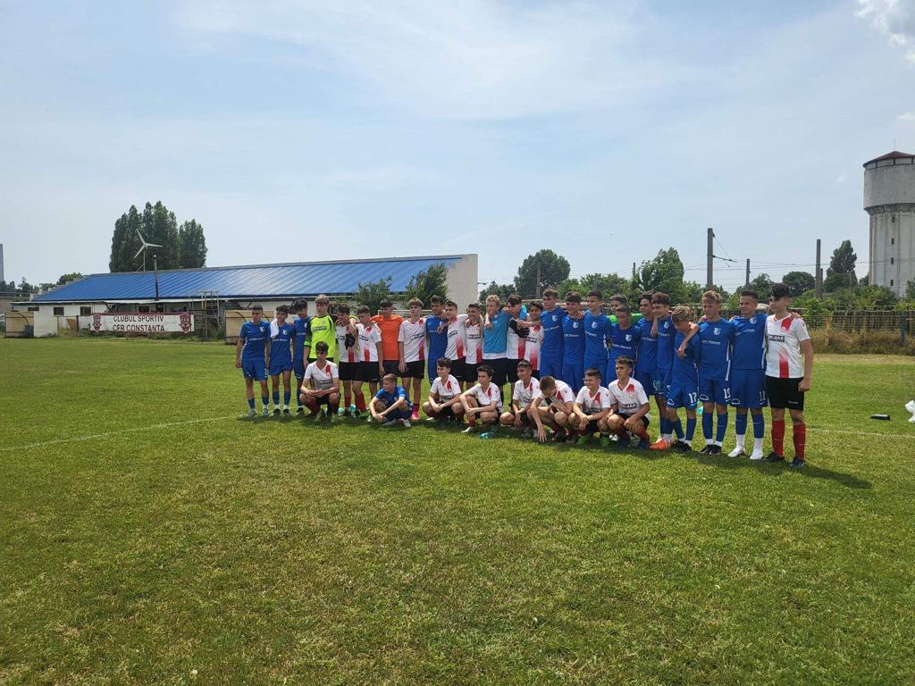 Juniorii lui CS Câmpina au jucat două amicale la Constanța, inclusiv cu o echipă de la Academia lui Hagi