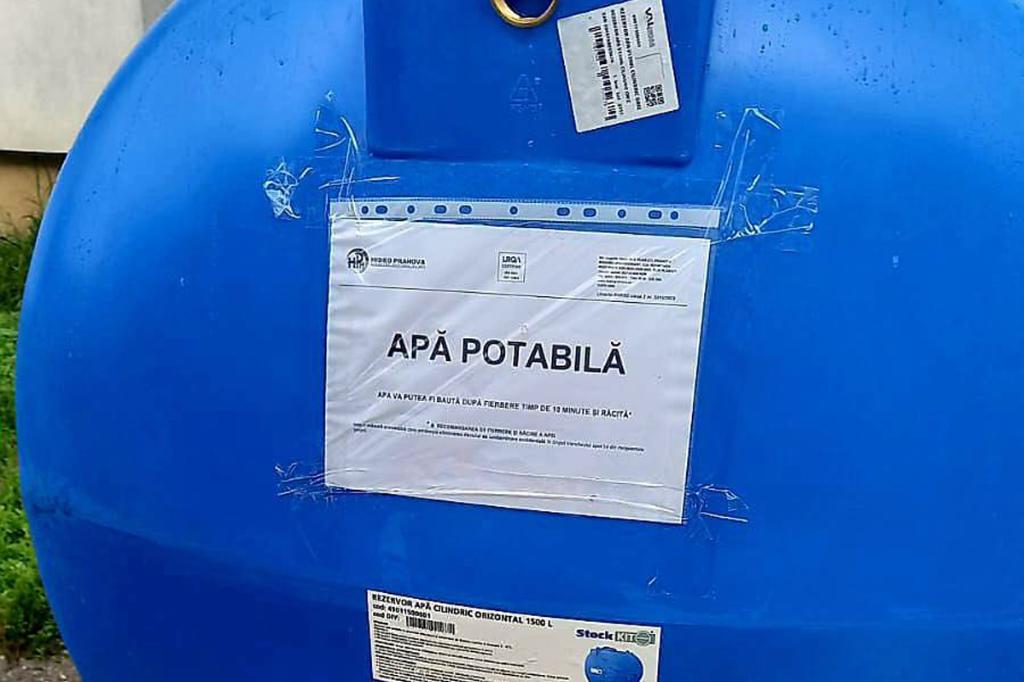 Locațiile din Breaza unde se distribuie apă potabilă de către HidroPrahova