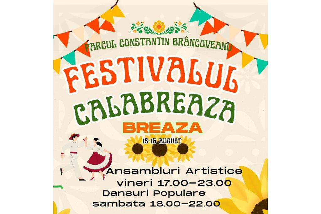 Pe 15 și 16 august are loc Festivalul de folclor ”Calabreaza”