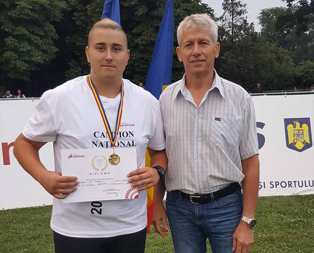 Marius Vasile (CSS Constantin Istrati Câmpina), două medalii la prima etapă a Campionatului Naţional de Atletism Juniori II