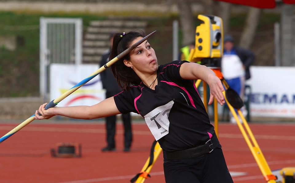 Atleta Ioana Plăvan a devenit campioană naţională la aruncarea suliţei, la juniori I