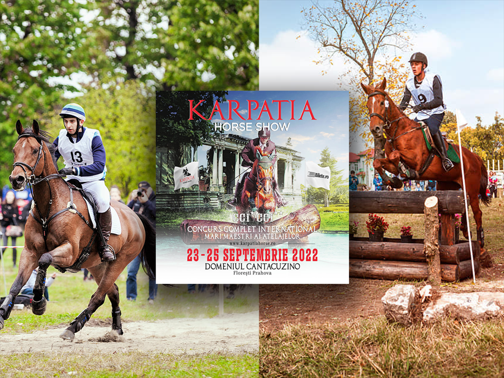 Karpatia Horse Show revine la Florești cu un program de excepție, pe 23-25 septembrie 2022