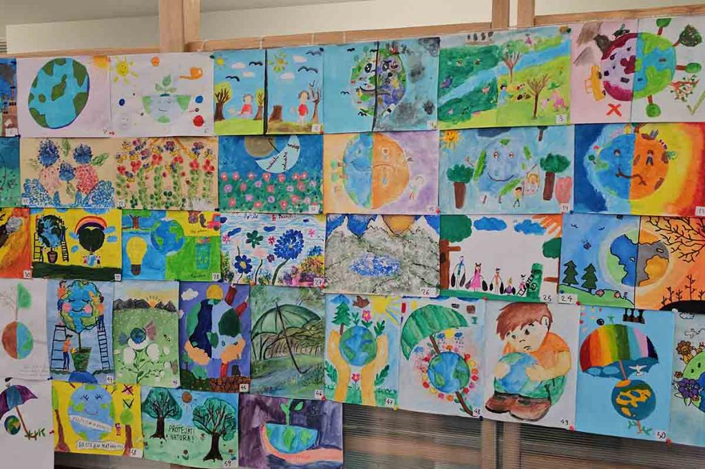 Concursul „Umbrela verde” 2026, organizat de Școala „Ion Câmpineanu”, a reunit lucrări din 38 județe