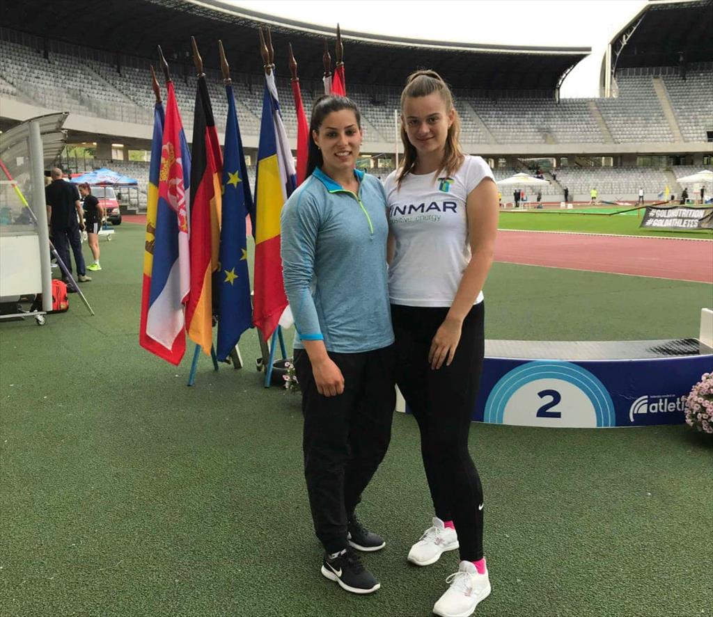 Andreea Lungu şi Ioana Plăvan - medalii de argint la Campionatele Internaţionale de Atletism ale României