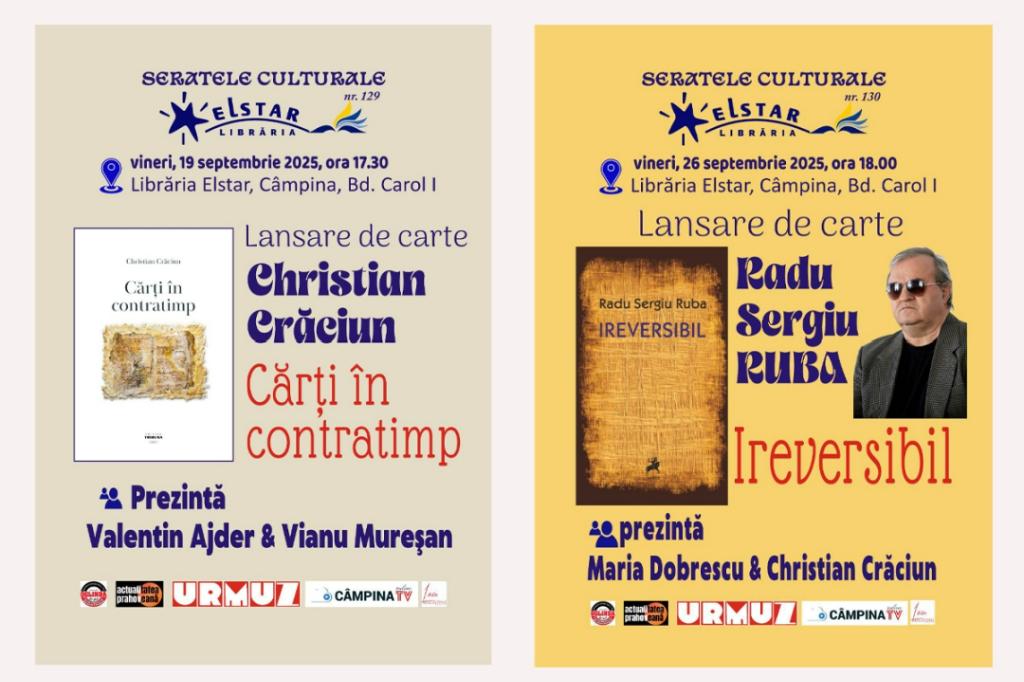 În septembrie, la Câmpina se reiau Seratele Culturale Elstar