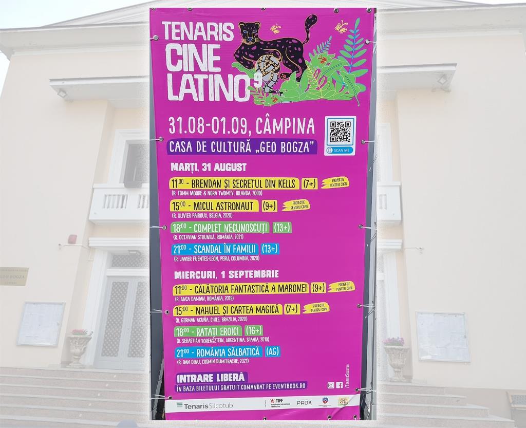 Programul proiecțiilor la Festivalul de film Tenaris Cinelatino - Câmpina 2021