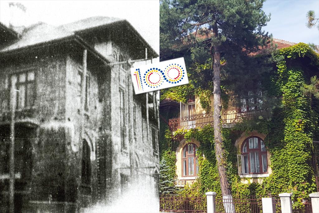 Câmpina, România 100. Judecătoria Câmpina în 1930, la finalizarea construcției și Judecătoria Câmpina astăzi, după 88 de ani