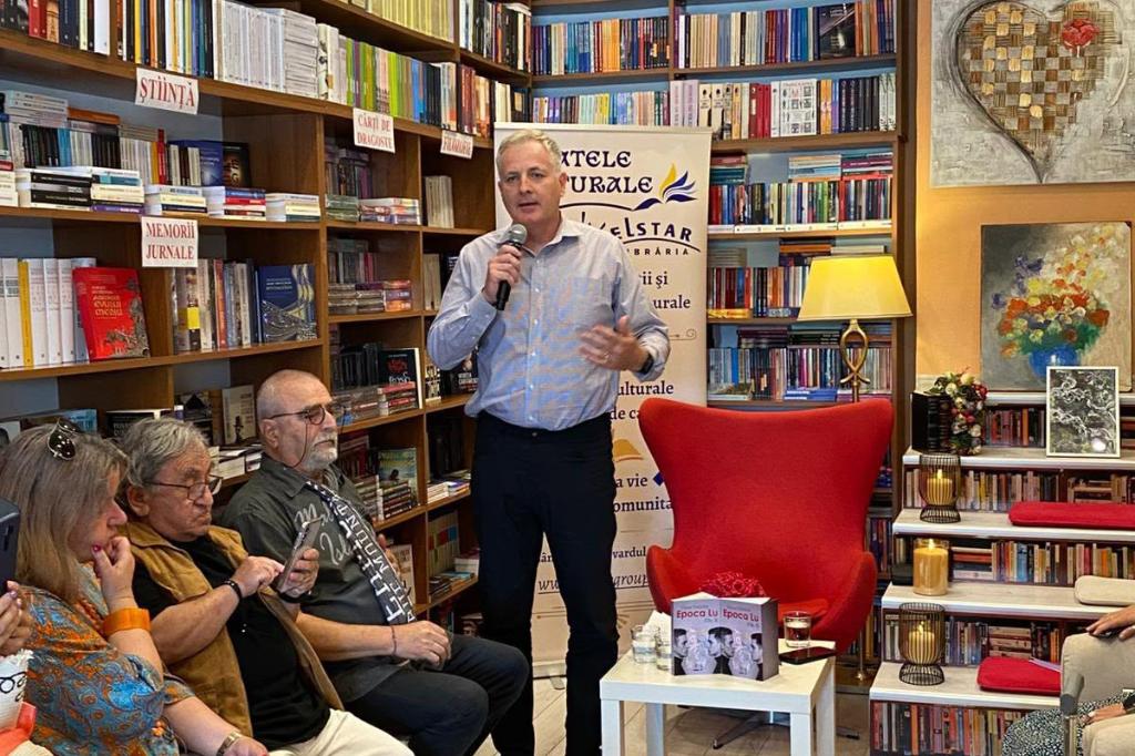 Matineu Cultural Elstar. Victor Nichifor a revenit la Câmpina pentru o nouă lansare de carte