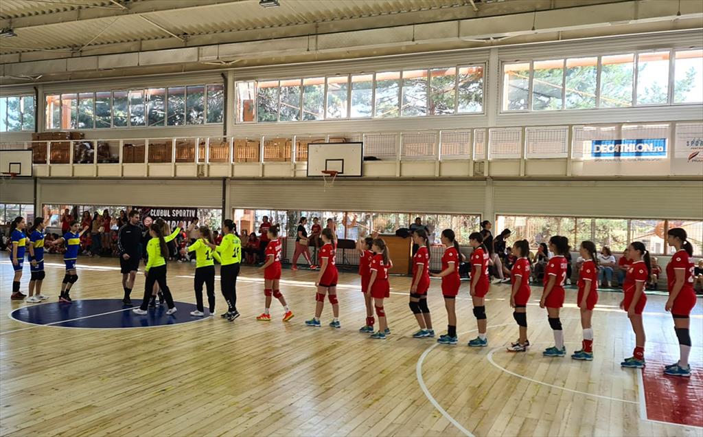 Handbal feminin, juniori III. CS Câmpina - CSM Rm. Sărat 39-20