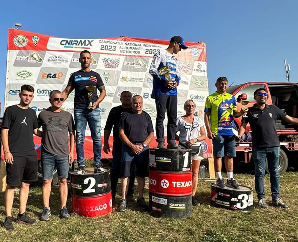 Clasare pe podium pentru Clubul Lido Câmpina în etapa a III-a Campionatului Național de Motocros