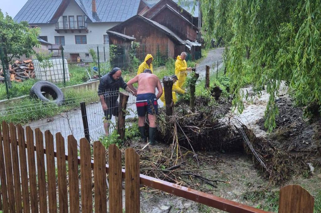 Din nou, potop la Valea Doftanei