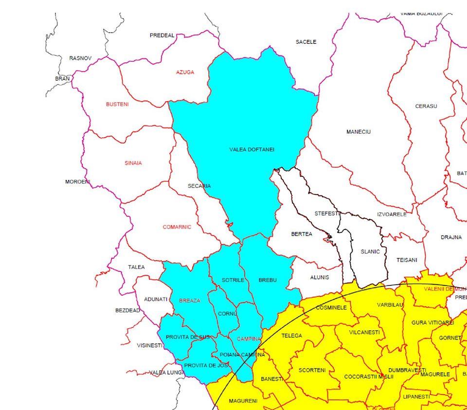 Zonele din Prahova unde se poate circula fără declarație pe propria răspundere. Hotărârea CJSU, luată marți, 19 mai 2020