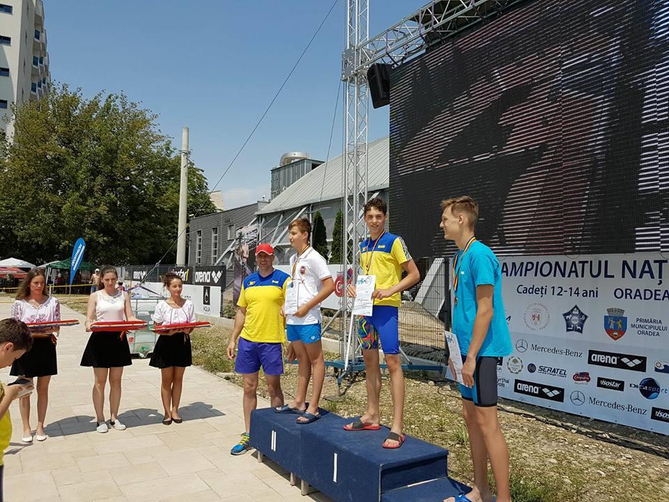 3 sportivi, 5 medalii, două titluri naţionale - bilanţul clubului câmpinean Barracuda la Campionatul Naţional pentru Cadeţi, de la Oradea