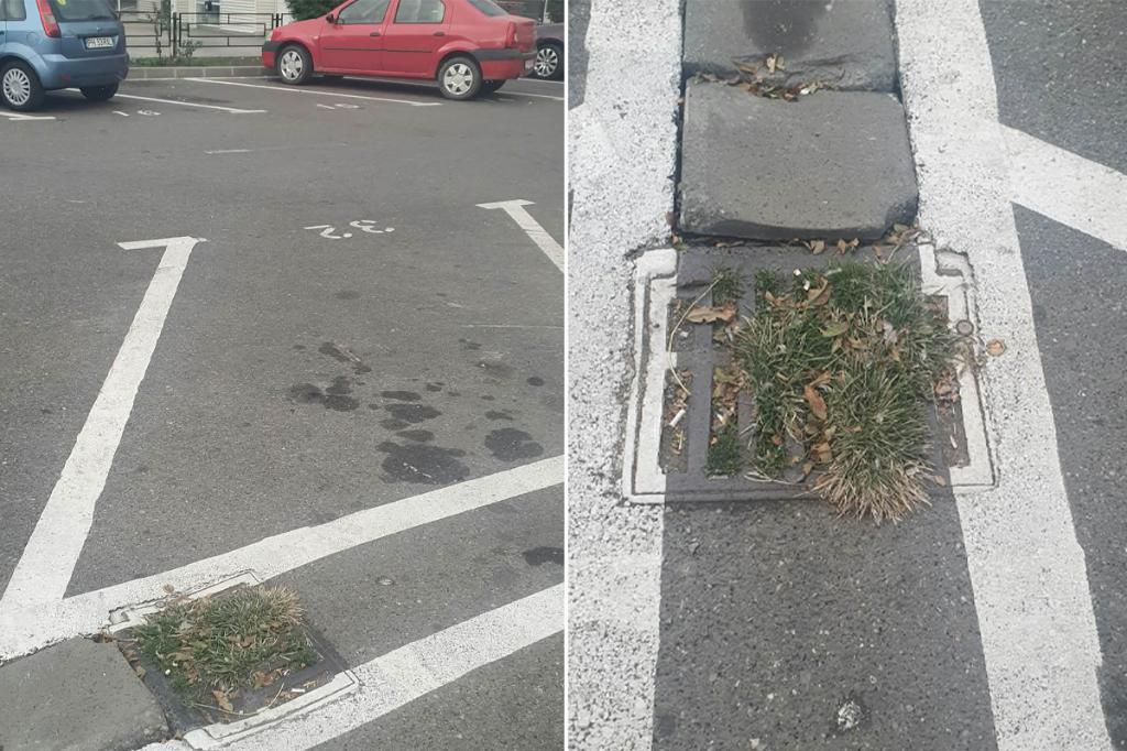 Câmpina, Parcarea Centrală: Cum se poate scurge vreodată apa pe aici?