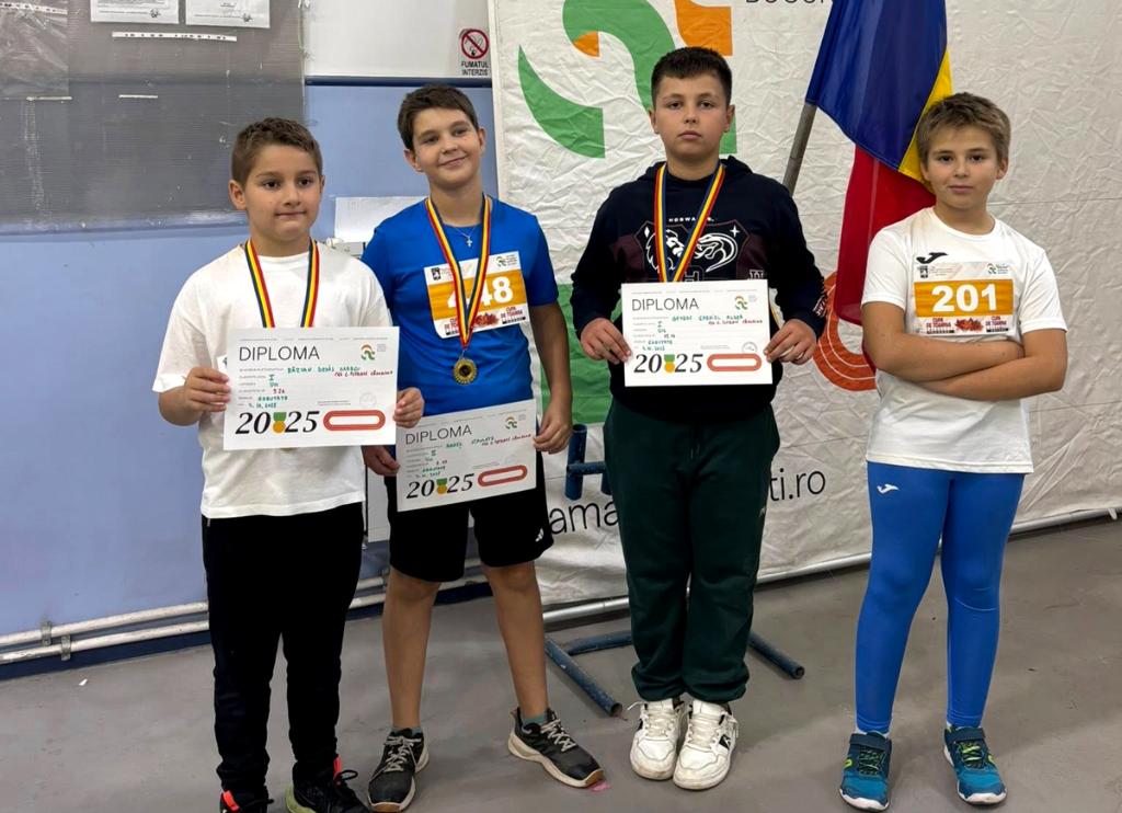 Prima competiție de atletism pentru mai mulți copii de la CSS 