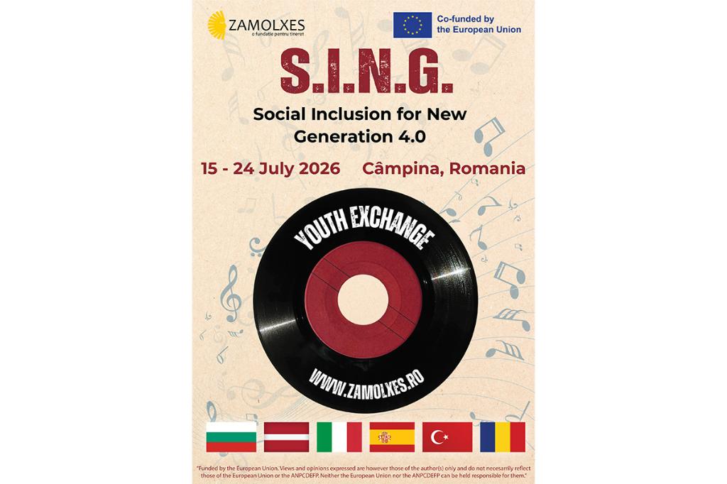Un nou poiect Erasmus derulat la Câmpina de Fundația Zamolxes