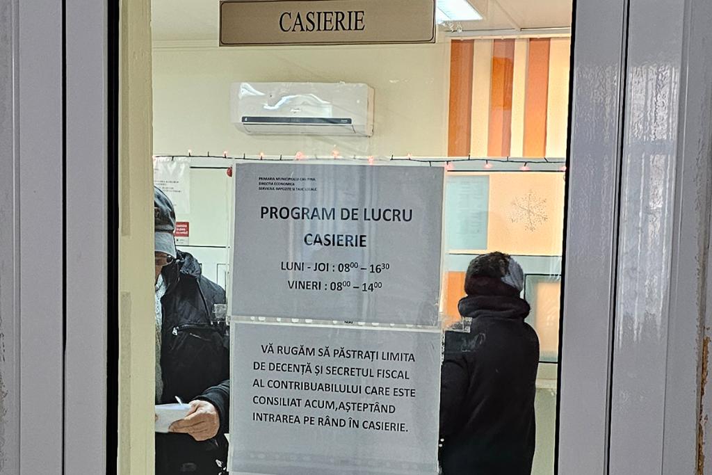 105 câmpineni și-au plătit impozitele locale în primele cinci ore ale anului 2026