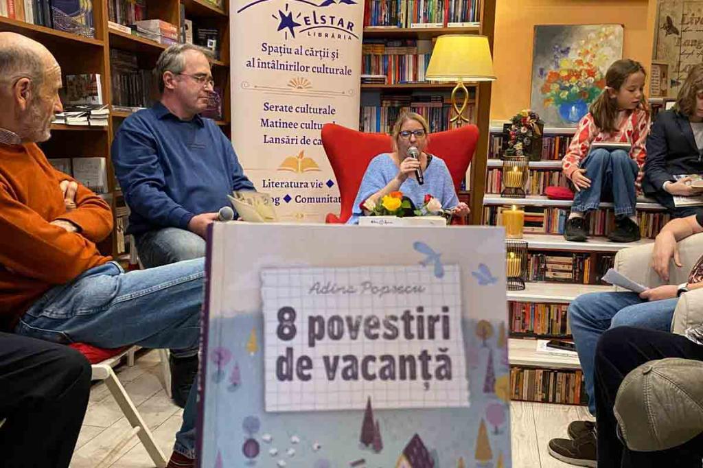 Seratele Culturale Elstar. Întâlnire de poveste cu... povești, cu Adina Popescu