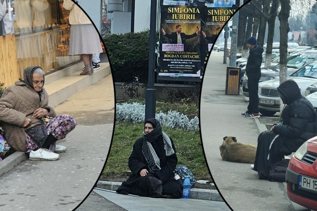 La Câmpina, a crescut alarmant numărul cerșetorilor
